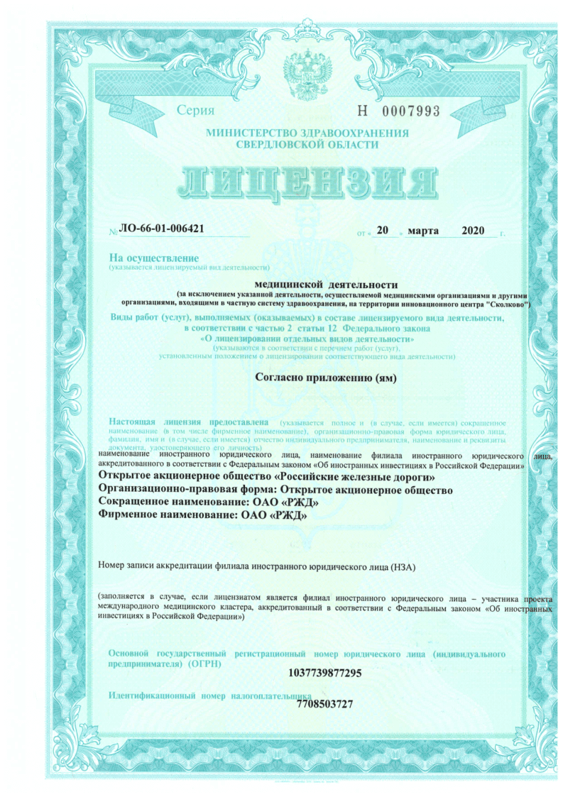 Лицензия 1